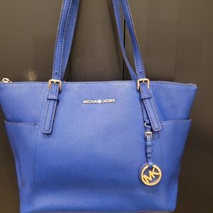 Michael Kors Royal Blue Tote